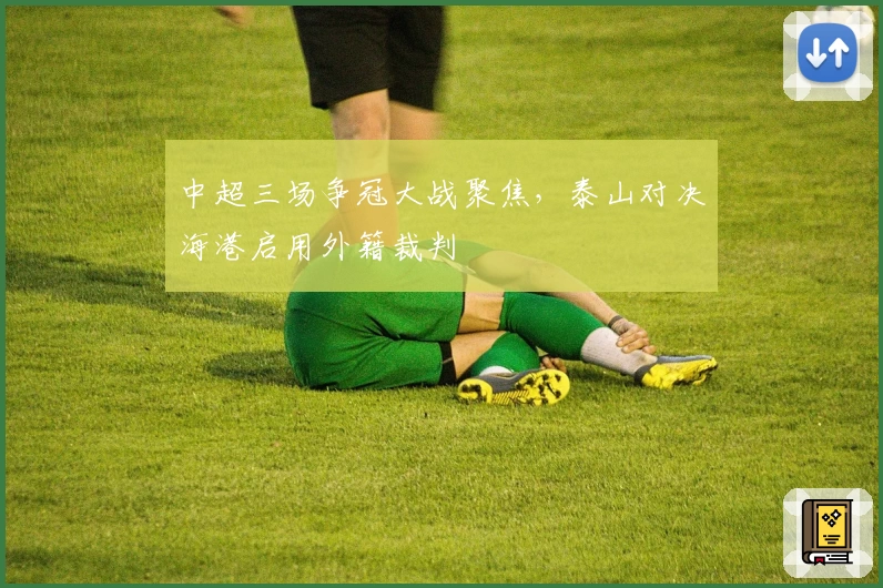 中超三场争冠大战聚焦，泰山对决海港启用外籍裁判